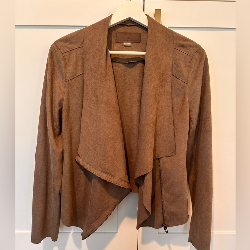 Blank NYC Tan Suede Women's Blazer